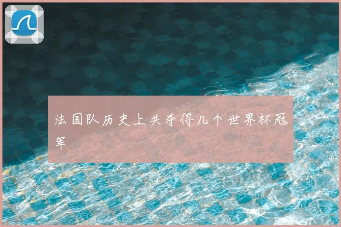 法国队历史上共夺得几个世界杯冠军